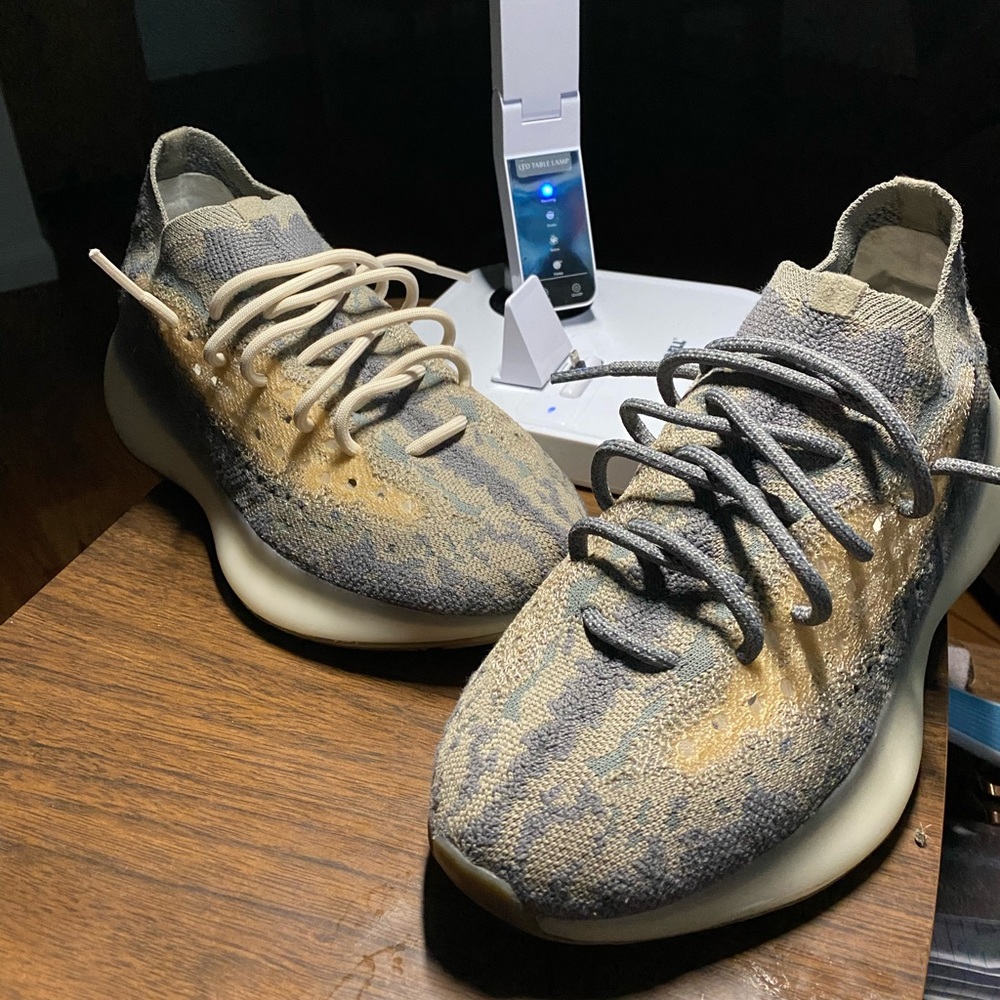 Yeezy boost 380 mist non reflective. Size 8